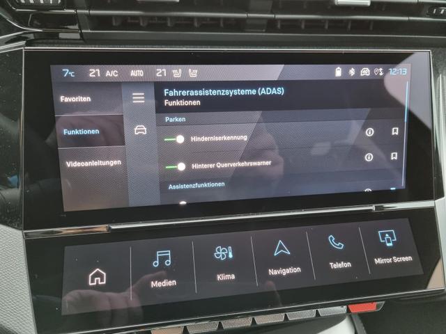 308 1.2 PureTech 130PS Automatik Allure 5-türig LED-Scheinw. Sitzheizung Teil-Leder Klimaautomatik Navi Touchscreen Bluetooth DAB Apple CarPlay Android Auto PDC v+h Rückf.Kamera 17-LM 
