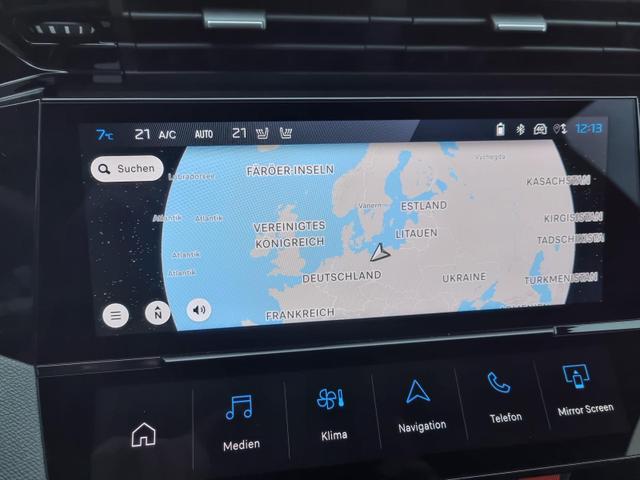 308 1.2 PureTech 130PS Automatik Allure 5-türig LED-Scheinw. Sitzheizung Teil-Leder Klimaautomatik Navi Touchscreen Bluetooth DAB Apple CarPlay Android Auto PDC v+h Rückf.Kamera 17-LM 