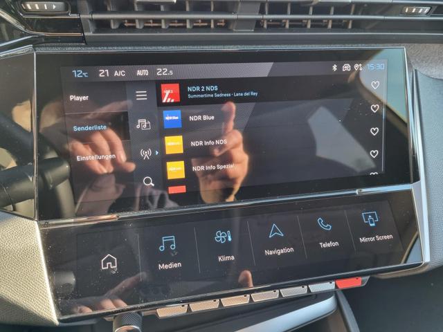 308 SW 1.5 BlueHDI 130PS Allure LED-Scheinw. Teil-Leder Klimaautomatik Peugeot-Navi Touchscreen Bluetooth DAB+ Apple CarPlay Android Auto PDC v+h Rückf.Kamera 17"LM 