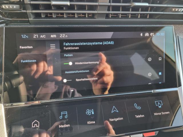 308 SW 1.5 BlueHDI 130PS Allure LED-Scheinw. Teil-Leder Klimaautomatik Peugeot-Navi Touchscreen Bluetooth DAB+ Apple CarPlay Android Auto PDC v+h Rückf.Kamera 17"LM 