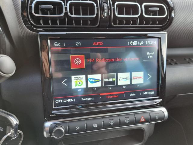 C3 Aircross 1.2 130PS Automatik C-Series Rückf.Kamera LED-Scheinw. Klimaautomatik Sitzheizung Citroen-Navi mit Bluetooth DAB Touchscreen Apple CarPlay Android Auto Tempomat 16-LM abgedunkelte Scheiben 