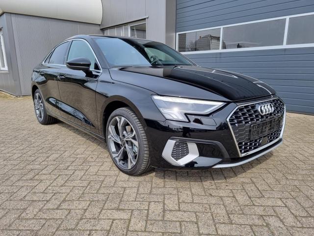 A3 Limousine Limo advanced 35 TFSI 150PS S-Tronic Voll-Leder Sitzheizung Sportsitze LED-Scheinw. Klimaautomatik Audi-Radio Touchscreen Apple CarPlay Android Auto PDC v+h Keyless 18"LM abg.Scheiben Tempomat 