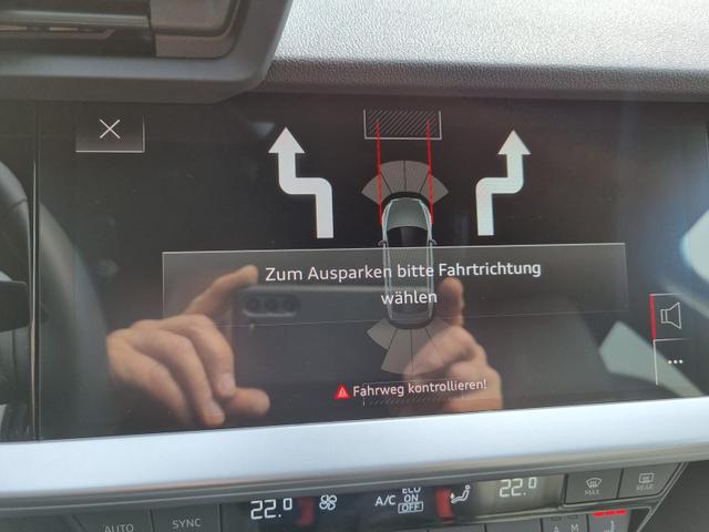 A3 Limousine Limo advanced 35 TFSI 150PS S-Tronic Voll-Leder Sitzheizung Sportsitze LED-Scheinw. Klimaautomatik Audi-Radio Touchscreen Apple CarPlay Android Auto PDC v+h Keyless 18"LM abg.Scheiben Tempomat 