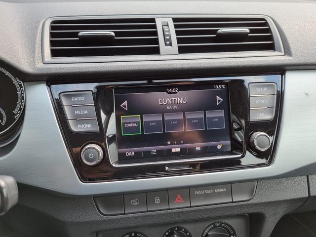 Fabia Combi 1.0 TSI 95PS Ambition Klima Armlehne PDC Radio Apple CarPlay Android Auto Touchscreen Bluetooth DAB+ 15"LM 