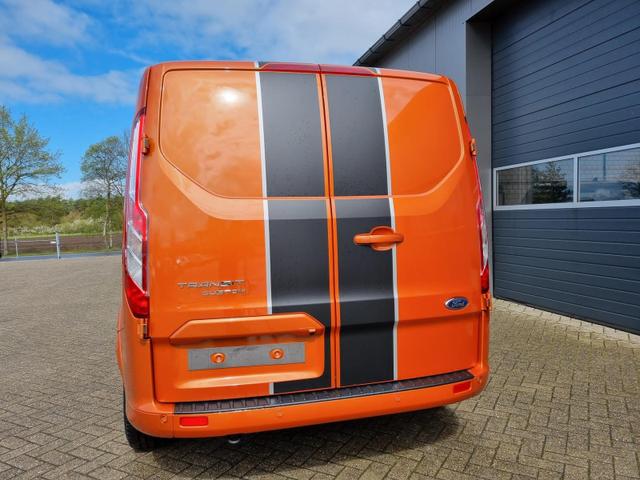 Transit Custom Doppelkabine L1 2.0 EcoBlue 170PS Automatik Sport 3,2t 5-Sitzer Sitzheizung Teilleder Klima Ford-Navi SYNC 3 DAB+ Bluetooth Touchscreen Apple Carplay Android Auto PDC v+h Rückf.Kamera Frontscheibe beheizb. 17"LM 