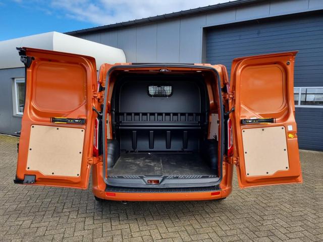 Transit Custom Doppelkabine L1 2.0 EcoBlue 170PS Automatik Sport 3,2t 5-Sitzer Sitzheizung Teilleder Klima Ford-Navi SYNC 3 DAB+ Bluetooth Touchscreen Apple Carplay Android Auto PDC v+h Rückf.Kamera Frontscheibe beheizb. 17"LM 