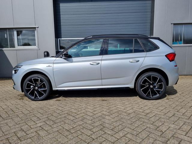 Skoda Kamiq - 1.5 TSI 150PS Monte Carlo Anschlussgarantie Lenkradheizung Sitzheizung Rückf.Kamera Skoda-Navi Apple CarPlay Android Auto Touch-Bildschirm Panoramaglasdach Klimaautomatik PDC Fahrersitz elekt.