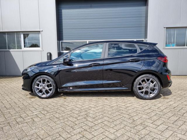 Ford Fiesta - 1.0 EcoBoost 125PS Hybrid Automatik ST-Line X 5-türig Winterpaket Rückf.Kamera AbstandsTempomat Klimaautomatik Sitzheizung Lenkradheizung Frontscheibe beheizb. Ford-Navi SYNC 3 DAB+ Bluetooth Apple Carplay Android Auto PDC 2xKeyless
