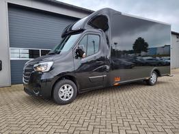 Renault Master Kastenwagen Kofferaufbau 2.3 dCi 165PS 3,5t 3-Sitzer Klima Navi Rückf.Kamera Hecktüren 270° Innenraumverkleidung Laderaum 4100x2120 