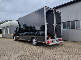 Renault Master Kastenwagen Kofferaufbau 2.3 dCi 165PS 3,5t 3-Sitzer Klima Navi Rückf.Kamera Hecktüren 270° Innenraumverkleidung Laderaum 4100x2120 
