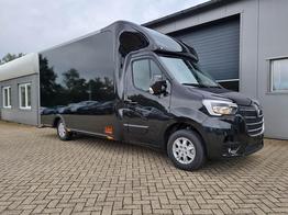 Renault Master Kastenwagen Kofferaufbau 2.3 dCi 165PS 3,5t 3-Sitzer Klima Navi Rückf.Kamera Hecktüren 270° Innenraumverkleidung Laderaum 4100x2120 