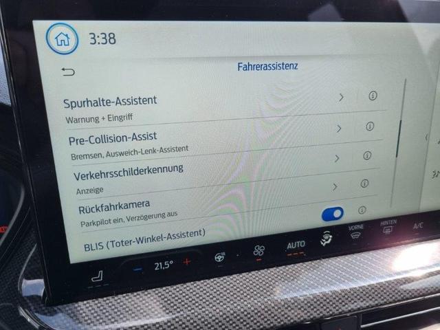 Ford Focus Turnier 1.0 125PS ST-Line X Voll-Leder elektr. Heckklappe Winterpaket Rückf.Kamera ACC Klimaautomatik Sitzheizung Lenkradheizung Frontscheibe beheizb. Ford-Navi SYNC 4 B+O Sound DAB+ Bluetooth Apple Carplay Android Auto PDC v+h 2xKeyless 17-LM 