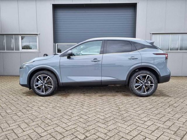 Nissan Qashqai - 1.3 DIG-T MHEV 140PS Tekna PanoGlasdach Klimaautomatik Navi Head-Up-Display Bluetooth Touchscreen Apple CarPlay Android Auto elektr. Heckklappe PDC v+h 4x Kamera 19-LM Vorlauffahrzeuge