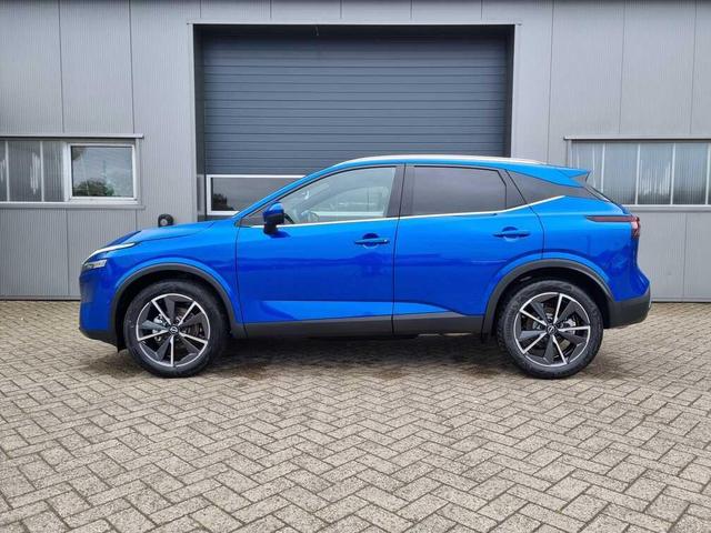 Nissan Qashqai - 1.3 DIG-T MHEV 140PS Tekna PanoGlasdach Klimaautomatik Navi Head-Up-Display Bluetooth Touchscreen Apple CarPlay Android Auto elektr. Heckklappe PDC v+h 4x Kamera 19-LM Vorlauffahrzeuge