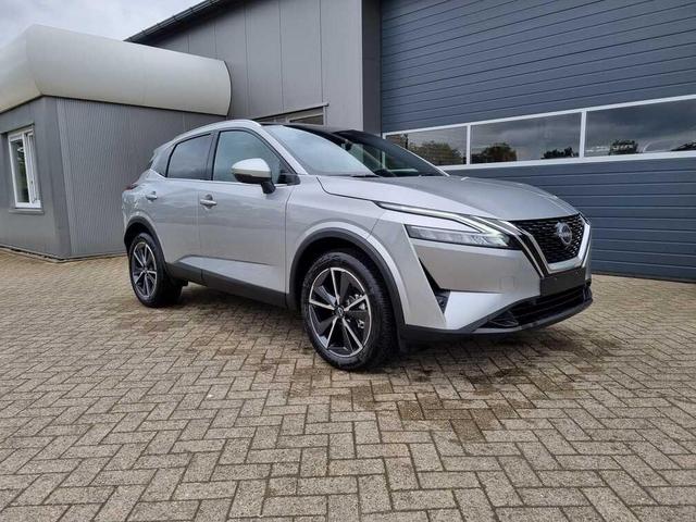 Nissan Qashqai - 1.3 DIG-T MHEV 140PS Tekna PanoGlasdach Klimaautomatik Navi Head-Up-Display Bluetooth Touchscreen Apple CarPlay Android Auto elektr. Heckklappe PDC v+h 4x Kamera 19-LM Vorlauffahrzeuge