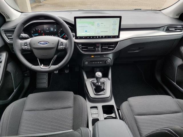 Ford Focus Turnier 1.0 125PS Titanium Winterpaket Klimaautomatik Sitzheizung Lenkradheizung Frontscheibe beheizb. Ford-Navi SYNC 4 DAB+ Bluetooth Apple Carplay Android Auto Rückf.Kamera PDC v+h 