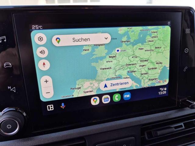 Peugeot Partner 1.5 BlueHDI 130PS Automatik 2-Sitzer Apple CarPlay Android Auto AHK Klima Bluetooth DAB PDC v+h Rückf.Kamera Tempomat Ganzj.Reifen 