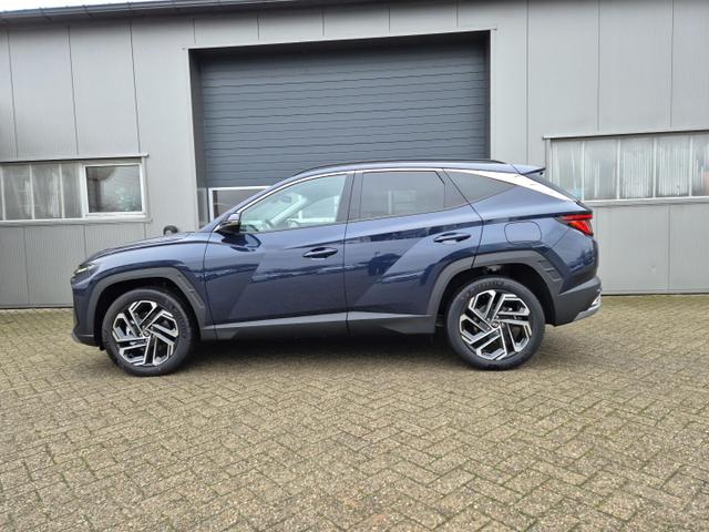 Hyundai TUCSON - 1.6 T-GDI 252PS Automatik PHEV Trend FACELIFT MY2025 Krell-Sound elektr. Heckklappe Teil-Leder Sitzheizung Lenkradheizung ACC Klimaautomatik Navi 12,3"-Touchscreen DAB+ wireless Apple CarPlay + Android Auto PDC v+h Rückf.Kamera 2xKeyless 19-LM Vorlauffahrzeuge