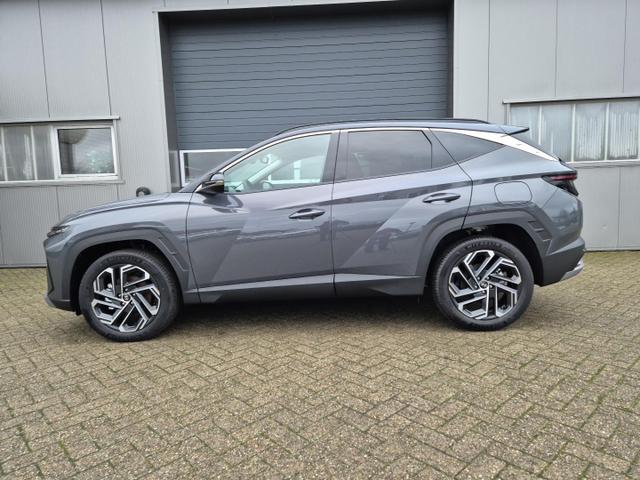 Hyundai TUCSON - 1.6 T-GDI 252PS Automatik PHEV Trend FACELIFT MY2025 Krell-Sound elektr. Heckklappe Teil-Leder Sitzheizung Lenkradheizung ACC Klimaautomatik Navi 12,3"-Touchscreen DAB+ wireless Apple CarPlay + Android Auto PDC v+h Rückf.Kamera 2xKeyless 19-LM Vorlauffahrzeuge