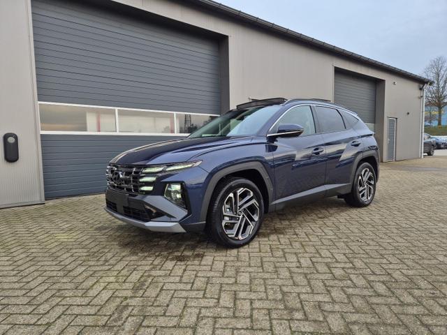 Hyundai TUCSON - 1.6 T-GDI 252PS Automatik PHEV Prime FACELIFT MY2025 elektr. PanoDach Voll-Leder Heckklappe Sitzheizung v+h Lenkradheizung ACC Klimaautomatik HUD Navi Krell-Sound 12,3"-Touchscreen DAB+ wireless Apple CarPlay + Android Auto PDC 4xKamer Vorlauffahrzeuge