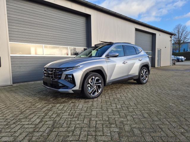 Hyundai TUCSON - 1.6 T-GDI 252PS Automatik PHEV Prime FACELIFT MY2025 elektr. PanoDach Voll-Leder Heckklappe Sitzheizung v+h Lenkradheizung ACC Klimaautomatik HUD Navi Krell-Sound 12,3"-Touchscreen DAB+ wireless Apple CarPlay + Android Auto PDC 4xKamer Vorlauffahrzeuge