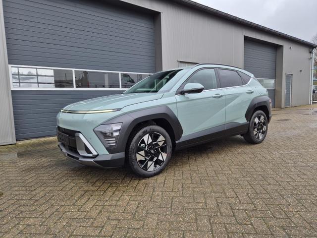 Hyundai KONA - 1.6 GDI 129PS Hybrid Automatik Trend MY2025 elektr. Heckklappe Sitzheizung Lenkradheizung ACC Klimaautomatik Navi 12,3"-Touchscreen DAB+ wireless Apple CarPlay + Android Auto PDC v+h Rückf.Kamera 2xKeyless 18-LM Vorlauffahrzeuge