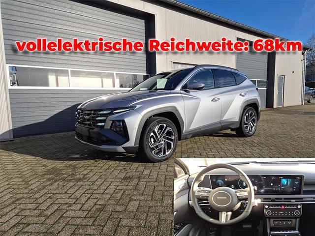 Hyundai TUCSON - 1.6 T-GDI 252PS Automatik PHEV Prime FACELIFT MY2025 Voll-Leder elektr. Heckklappe Sitzheizung v+h Lenkradheizung ACC Klimaautomatik HUD Navi Krell-Sound 12,3"-Touchscreen DAB+ wireless Apple CarPlay + Android Auto PDC 4xKamera 2xKeyless 19-LM