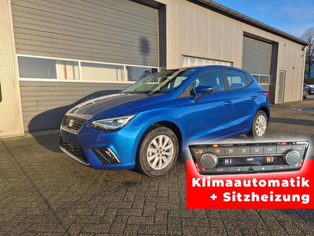 Seat Ibiza - 1.0 TSI 95PS Style Edition Voll-LED Virtual Cockpit Sitzheizung Klimaautomatik Touchscreen DAB+ wireless Apple CarPlay + Android Auto PDC Rückf.Kamera 15-LM Vorlauffahrzeuge