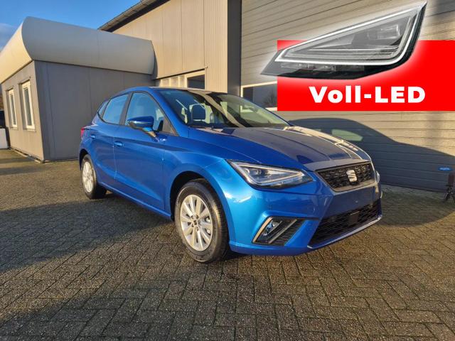 Seat Ibiza 1.0 TSI 95PS Style Edition Voll-LED Virtual Cockpit Sitzheizung Klimaautomatik Touchscreen DAB+ wireless Apple CarPlay + Android Auto PDC Rückf.Kamera 15-LM 