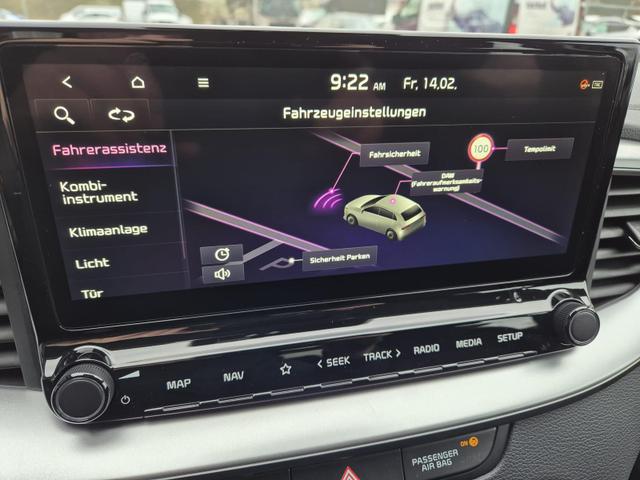 Kia Ceed 1.5 T-GDi 140PS Automatik Vision Alarmanlage Sitzheizung Lenkradheizung Navi Klima PDC Rückf.Kamera Bluetooth Touchscreen Apple CarPlay Android Auto Tempomat 