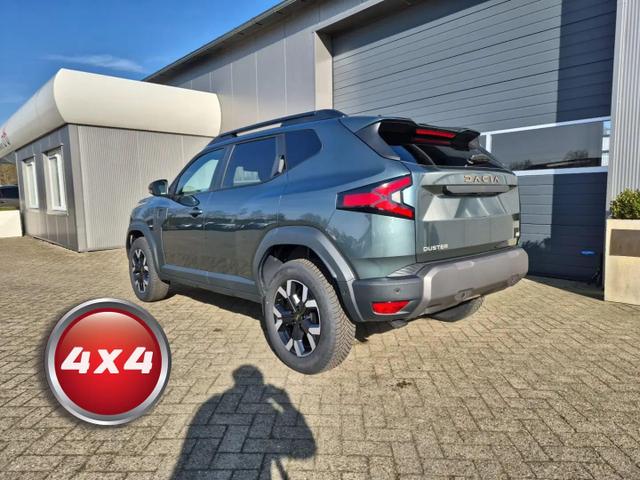 Dacia Duster 1.2 TCe 130PS 4x4 Extreme Lenkradheizung Sitzheizung Klimaautomatik 4x Kamera Teil-Leder City-Paket Bluetooth Apple Carplay Android Auto PDC v+h 2xKeyless 17-LM Ganzj.Reifen 