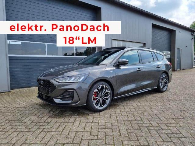 Ford Focus Turnier - 1.0 125PS ST-Line X elektr. PanoDach Winterpaket Rückf.Kamera ACC Klimaautomatik Sitzheizung Lenkradheizung Frontscheibe beheizb. Ford-Navi SYNC 4 B+O Sound DAB+ Bluetooth Apple Carplay Android Auto PDC v+h 2xKeyless 18-LM