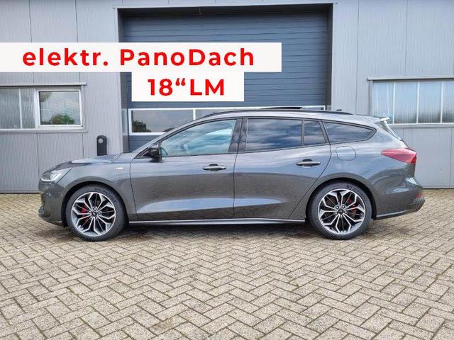 Ford Focus Turnier - 1.0 125PS ST-Line X elektr. PanoDach Winterpaket Rückf.Kamera ACC Klimaautomatik Sitzheizung Lenkradheizung Frontscheibe beheizb. Ford-Navi SYNC 4 B+O Sound DAB+ Bluetooth Apple Carplay Android Auto PDC v+h 2xKeyless 18-LM