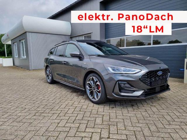 Ford Focus Turnier - 1.0 125PS ST-Line X elektr. PanoDach Winterpaket Rückf.Kamera ACC Klimaautomatik Sitzheizung Lenkradheizung Frontscheibe beheizb. Ford-Navi SYNC 4 B+O Sound DAB+ Bluetooth Apple Carplay Android Auto PDC v+h 2xKeyless 18-LM