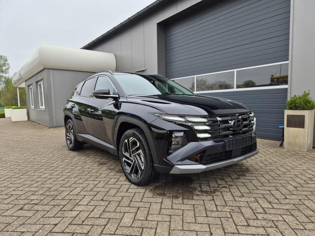 Hyundai TUCSON Prime 1.6 T-GDI 252PS Automatik PHEV FACELIFT MY2025 Voll-Leder elektr. Heckklappe Sitzheizung v+h Lenkradheizung ACC Klimaautomatik HUD Navi Krell-Sound 12,3"-Touchscreen DAB+ wireless Apple CarPlay + Android Auto PDC 4xKamera 2xKeyless 19-LM 