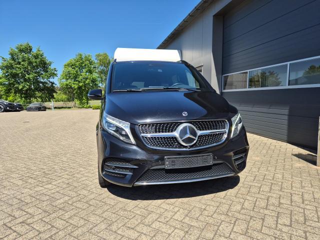 Mercedes-Benz V-Klasse 300d L3 237PS Automatik COMBI AVANT. Edition 6-Sitzer AMG Line Sitzheizung v+h Sitzlüftung elektr.Schiebetür l+r elektr.Heckklappe Tisch-Paket Navi Burmester Soundsystem Apple CarPlay Android Auto Matrix-LED 360°Kamera PDC ACC 19-LM 