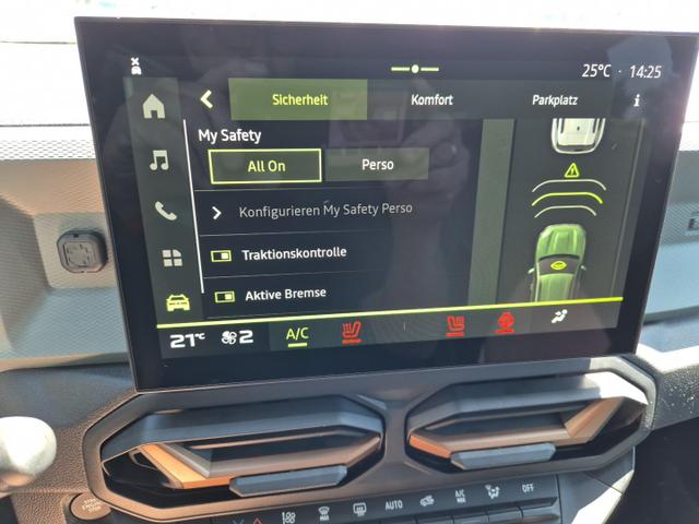 Dacia Duster Extreme Hybrid 140PS Automatik 1.6 SCE Lenkradheizung Sitzheizung 4x Kamera Klimaautomatik Bluetooth Apple Carplay Android Auto PDC v+h 2xKeyless 17-LM 