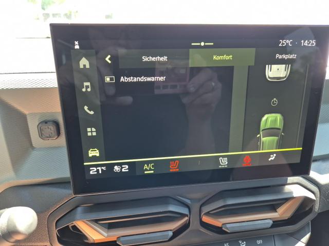 Dacia Duster Extreme Hybrid 140PS Automatik 1.6 SCE Lenkradheizung Sitzheizung 4x Kamera Klimaautomatik Bluetooth Apple Carplay Android Auto PDC v+h 2xKeyless 17-LM 