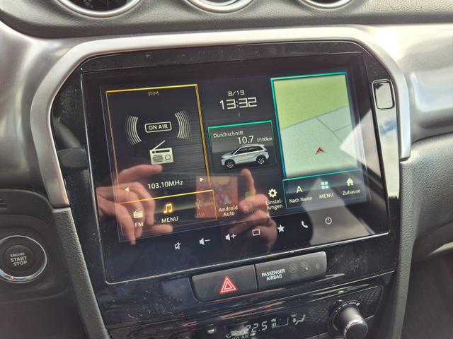 Suzuki Vitara Comfort 129PS MHEV 4x4 ALLGRIP 1.4 Boosterjet Allrad Navi Klimaautomatik Sitzheizung ACC PDC Rückf.Kamera Suzuki-Radio Apple CarPlay Android Auto Touchscreen 2xKeyless 17-LM 