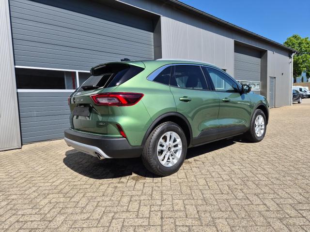 Ford Kuga Titanium 243PS PHEV Automatik schwenkb. AHK Sitzheizung v+h Lenkradheizung Frontscheibe beheizb. LED-Scheinwerfer Klimaautomatik Ford-Navi SYNC4 Apple CarPlay Android Auto Touchscreen Bluetooth PDC 4xKamera 2xKeyless 17"LM vollelektr. Reichweite 