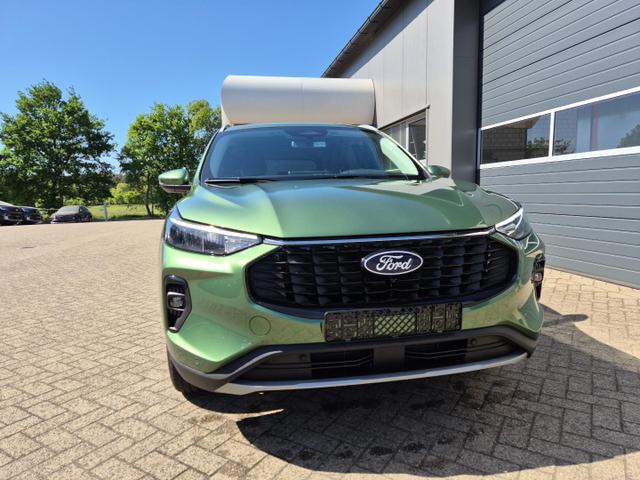Ford Kuga Titanium 243PS PHEV Automatik schwenkb. AHK Sitzheizung v+h Lenkradheizung Frontscheibe beheizb. LED-Scheinwerfer Klimaautomatik Ford-Navi SYNC4 Apple CarPlay Android Auto Touchscreen Bluetooth PDC 4xKamera 2xKeyless 17"LM vollelektr. Reichweite 