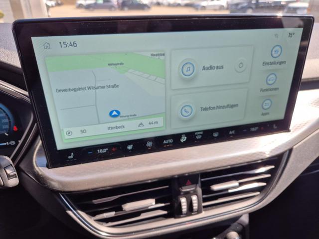 Ford Kuga Titanium 243PS PHEV Automatik schwenkb. AHK Sitzheizung v+h Lenkradheizung Frontscheibe beheizb. LED-Scheinwerfer Klimaautomatik Ford-Navi SYNC4 Apple CarPlay Android Auto Touchscreen Bluetooth PDC 4xKamera 2xKeyless 17"LM vollelektr. Reichweite 