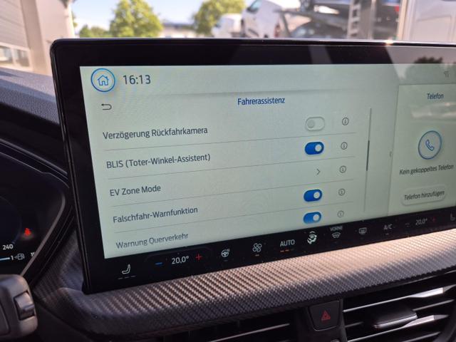 Ford Kuga ST-Line X 243PS PHEV Automatik Matrix-LED eletkr. PanoDach schwenkb. AHK Head-Up-Display Sitzheizung v+h Lenkradheizung Frontscheibe beheizb. Navi SYNC4 Apple CarPlay Android Auto Touchscreen PDC 4xKamera 2xKeyless B+O Sound 19"LM vollelektr. Re 