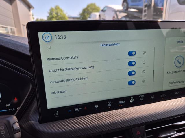 Ford Kuga ST-Line X 243PS PHEV Automatik Matrix-LED eletkr. PanoDach schwenkb. AHK Head-Up-Display Sitzheizung v+h Lenkradheizung Frontscheibe beheizb. Navi SYNC4 Apple CarPlay Android Auto Touchscreen PDC 4xKamera 2xKeyless B+O Sound 19"LM vollelektr. Re 