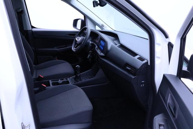 Volkswagen Caddy Cargo Comfort 2.0 TDI 122PS 2-Sitzer AHK Navi Rückf.Kamera PDC V+H Klima VW-Radio Apple CarPlay Android Auto Hecktüren180º Schiebetür rechts Ganzjahresreifen 