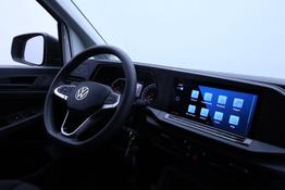 Volkswagen Caddy Cargo Comfort 2.0 TDI 122PS 2-Sitzer AHK Navi Rückf.Kamera PDC v+h Klima VW-Radio Apple CarPlay Android Auto Hecktüren180º Schiebetür rechts Ganzjahresreifen 