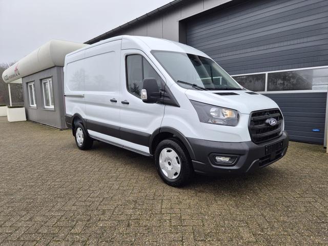 Ford Transit L2H2 2.0 EcoBlue 130PS Trend 3,5t 3-Sitzer AHK Sitzheizung Lenkradheizung Frontscheibe beheizb. Klimaautomatik Bluetooth DAB Apple CarPlay Android Auto PDC v+h Rückf.Kamera Tempomat 