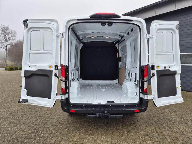 Ford Transit L2H2 2.0 EcoBlue 130PS Trend 3,5t 3-Sitzer AHK Sitzheizung Lenkradheizung Frontscheibe beheizb. Klimaautomatik Bluetooth DAB Apple CarPlay Android Auto PDC v+h Rückf.Kamera Tempomat 