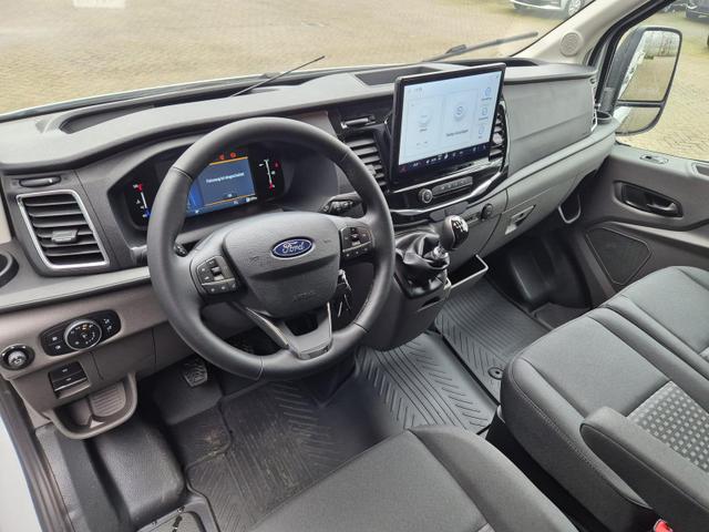 Ford Transit L2H2 2.0 EcoBlue 130PS Trend 3,5t 3-Sitzer AHK Sitzheizung Lenkradheizung Frontscheibe beheizb. Klimaautomatik Bluetooth DAB Apple CarPlay Android Auto PDC v+h Rückf.Kamera Tempomat 