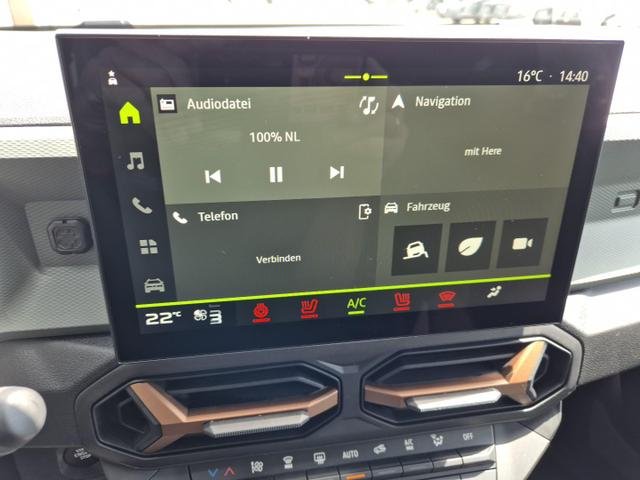 Dacia Duster Extreme 4x4 130PS 1.2 TCe Frontscheibe beheizb. 4x Kamera Lenkradheizung Sitzheizung Klimaautomatik Teil-Leder elektr.Parkbremse Bluetooth Apple Carplay Android Auto PDC v+h 2xKeyless 17-LM Ganzj.Reifen 